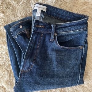 Kendall and Kylie straight leg mid rise jeans